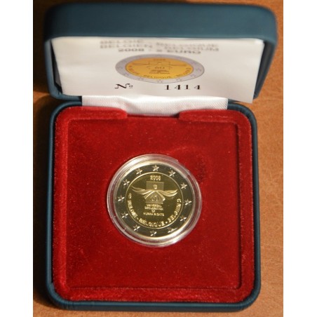 Euromince mince 2 Euro Belgicko 2008 - 60. výročie Všeobecnej dekla...