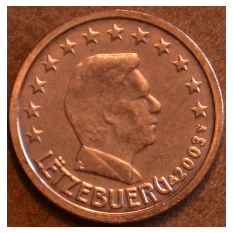 euroerme érme 2 cent Luxemburg 2003 (UNC)