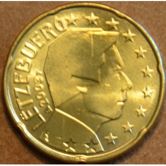 Euromince mince 20 cent Luxembursko 2003 (UNC)