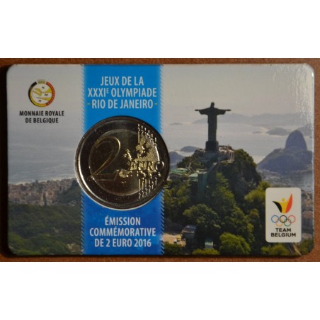 Euromince mince 2 Euro Belgicko 2016 - Olympijský team Belgicka (BU...