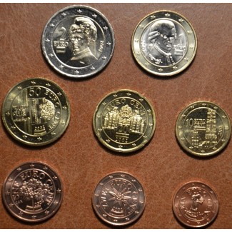 Euromince mince Sada 8 rakúskych mincí 2014 (UNC)