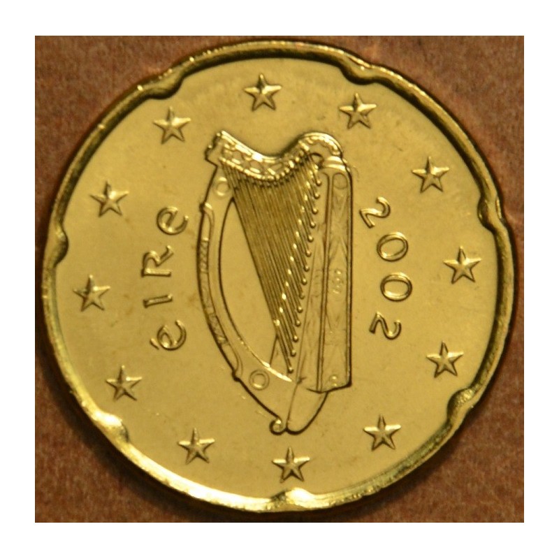 Euromince mince 20 cent Írsko 2002 (UNC)