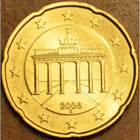 Euromince mince 20 cent Nemecko \\"J\\" 2006 (UNC)