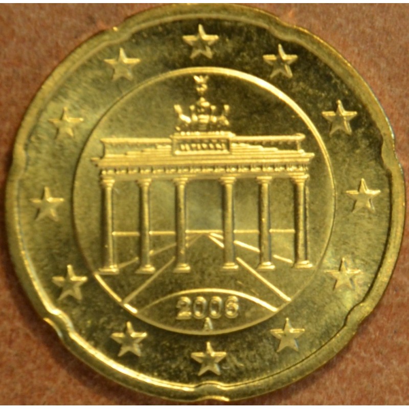 eurocoin eurocoins 20 cent Germany \\"A\\" 2006 (UNC)