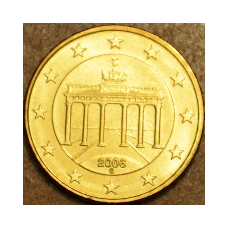 Euromince mince 50 cent Nemecko \\"J\\" 2006 (UNC)