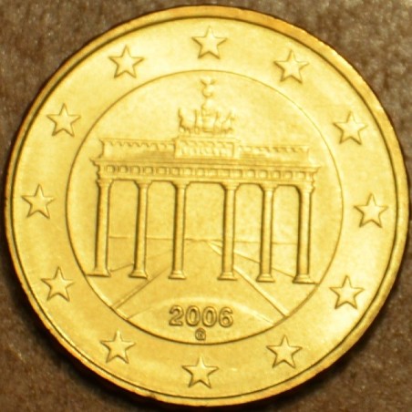 Euromince mince 50 cent Nemecko \\"J\\" 2006 (UNC)