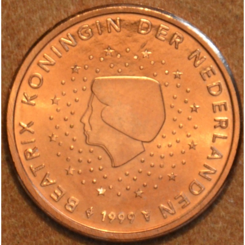 euroerme érme 1 cent Hollandia 1999 (UNC)