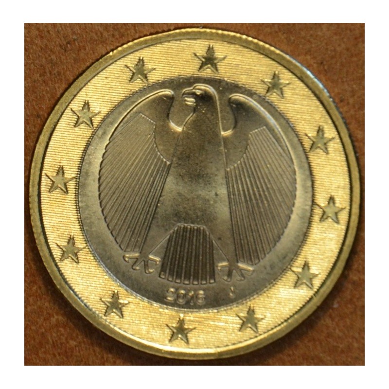 Euromince mince 1 Euro Nemecko \\"F\\" 2016 (UNC)