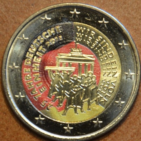 euroerme érme 2 Euro Németország 2015 - Németország újraegyesítésén...