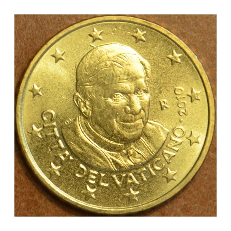 Euromince mince 50 cent Vatikán 2010 (UNC)