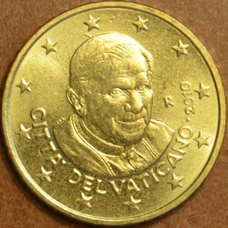 Euromince mince 50 cent Vatikán 2010 (UNC)