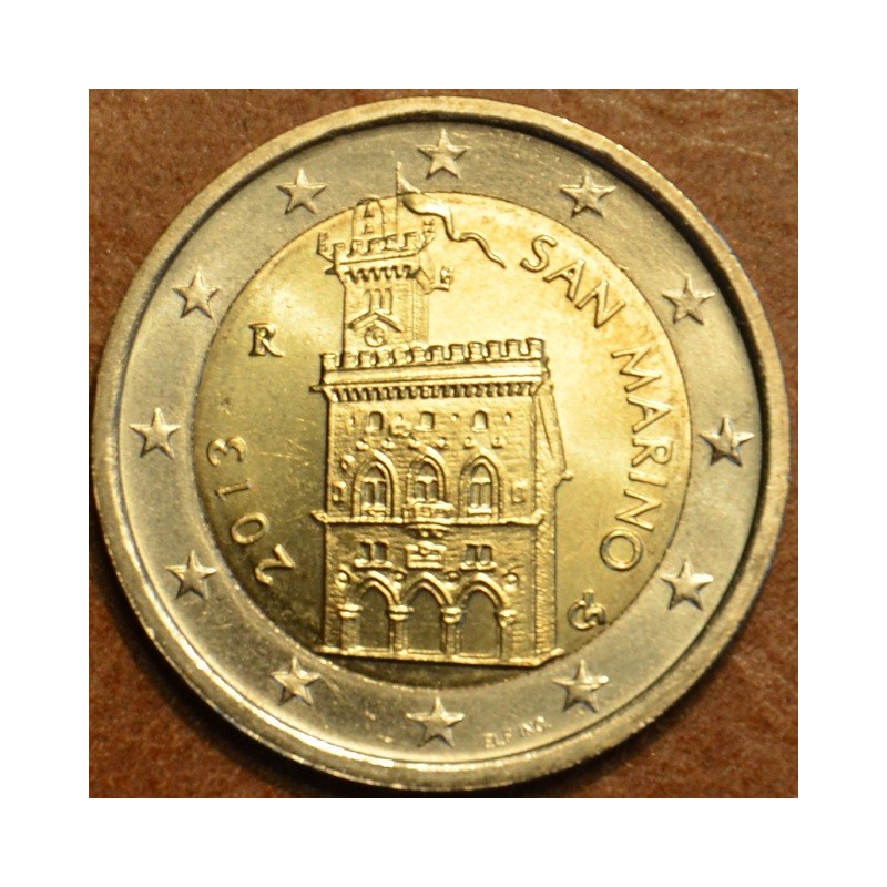euroerme érme 2 Euro San Marino 2013 - A kormányház (UNC)