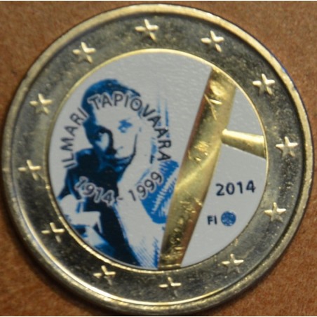 euroerme érme 2 Euro Finnország 2014 - Ilmari Tapiovaara születésén...