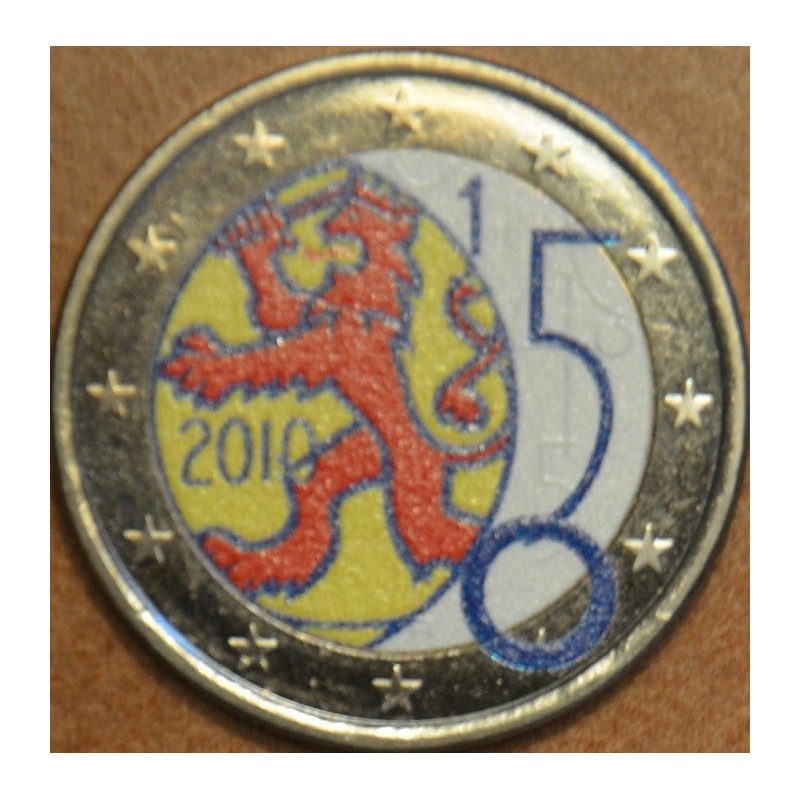 euroerme érme 2 Euro Finnország 2010 - A finn valuta 150 éve II. (s...