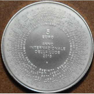 euroerme érme 5 Euro San Marino 2015 - A fény éve (BU)