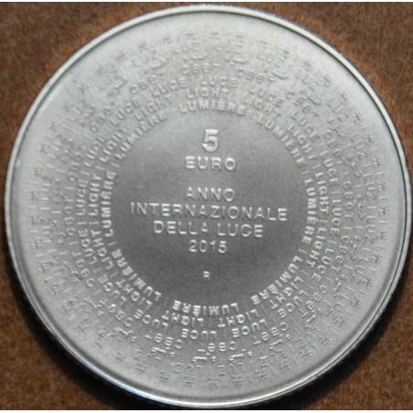 euroerme érme 5 Euro San Marino 2015 - A fény éve (BU)