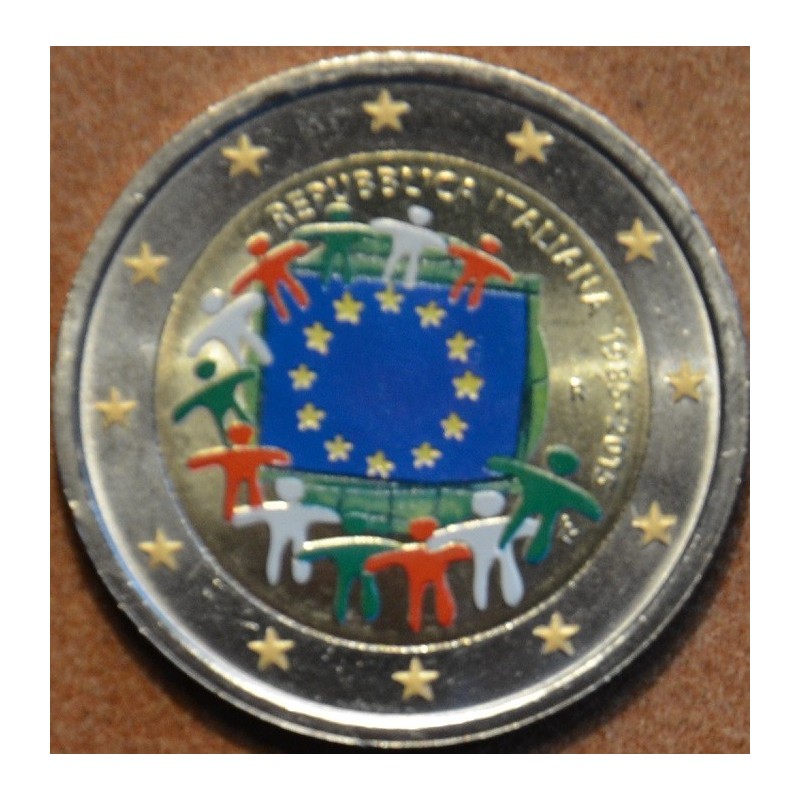 euroerme érme 2 Euro Olaszország 2015 - Az európai lobogó 30 éve (s...