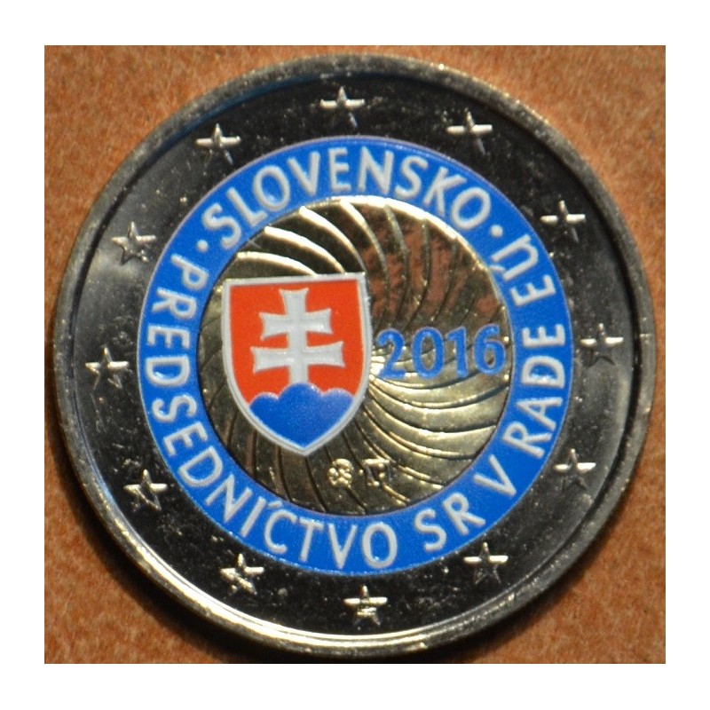 eurocoin eurocoins 2 Euro Slovakia 2016 - EU presidency III. (color...