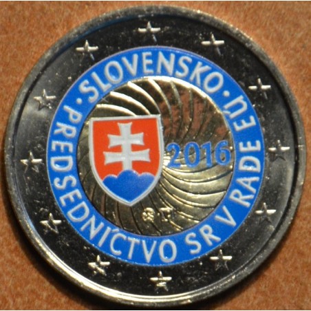 eurocoin eurocoins 2 Euro Slovakia 2016 - EU presidency III. (color...