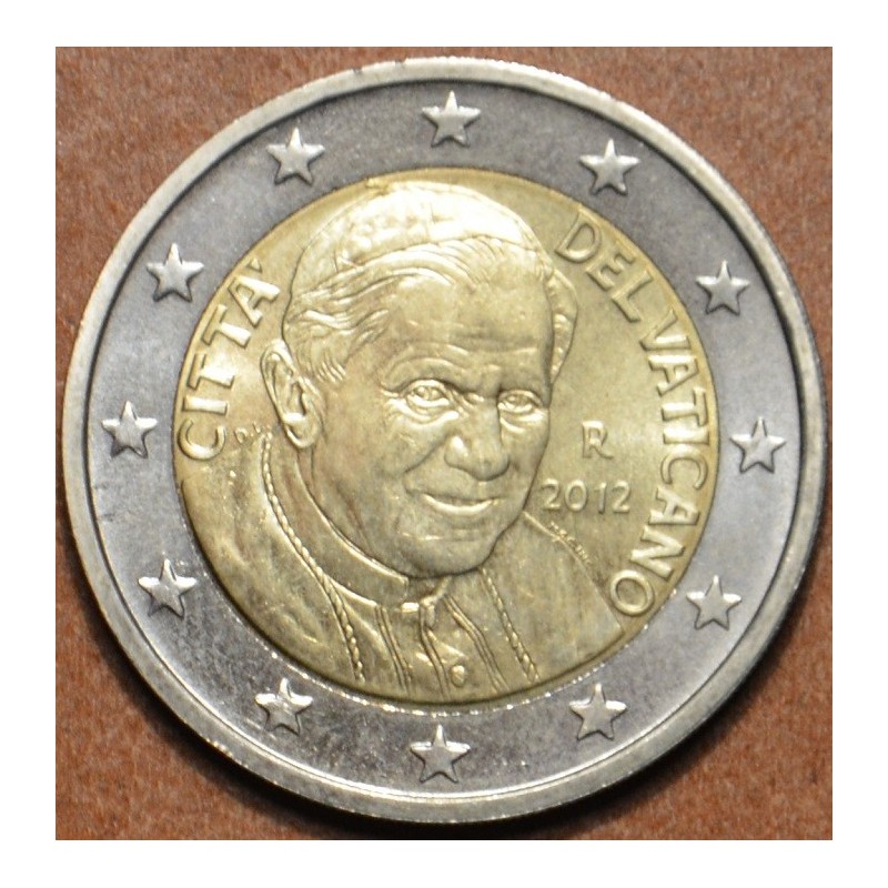 Euromince mince 2 Euro Vatikán 2012 - Benedikt XVI. (BU)