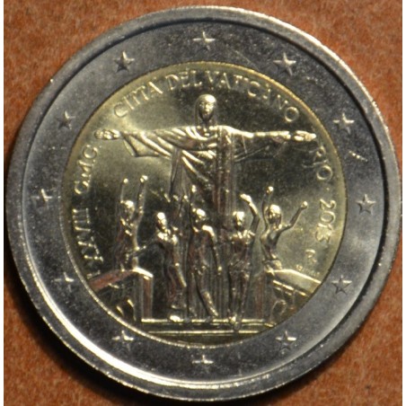euroerme érme 2 Euro Vatikán 2013 - 28. Világ Ifjúsági Nap Rio de J...