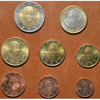 Euromince mince Vatikan 2012 sada 8 euromincí (UNC bez foldra)