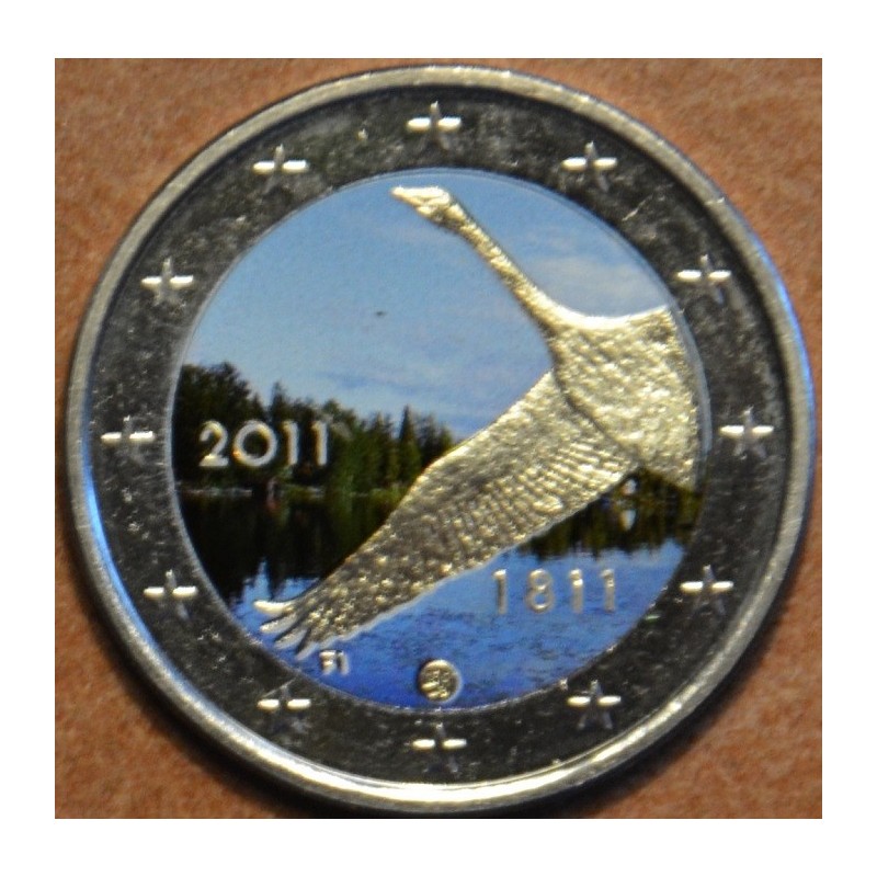 eurocoin eurocoins 2 Euro Finland 2011 - 200th anniversary of Bank ...