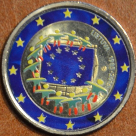 Euromince mince 2 Euro Litva 2015 - 30 rokov Europskej vlajky II. (...