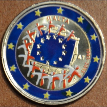 eurocoin eurocoins 2 Euro Malta 2015 - 30 years of European flag II...