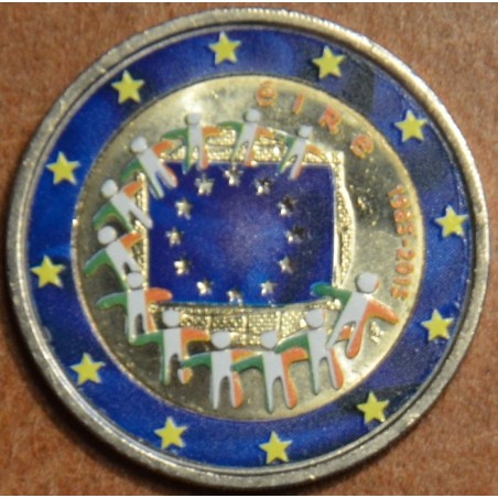eurocoin eurocoins 2 Euro Ireland 2015 - 30 years of European flag ...