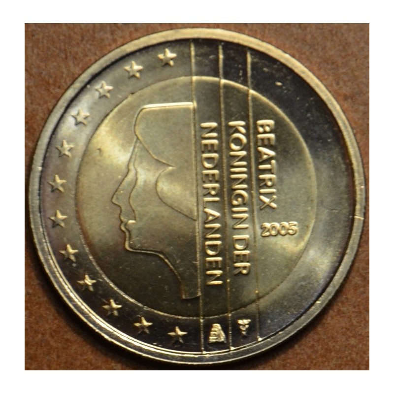 euroerme érme 2 Euro Hollandia 2005 - Beatrix királynő (UNC)