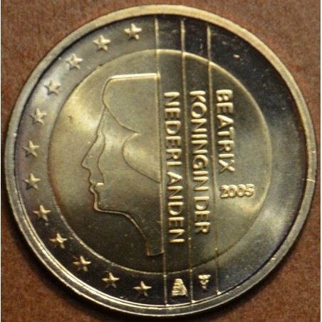 Euromince mince 2 Euro Holandsko 2005 - Kráľovná Beatrix (UNC)