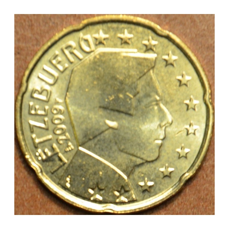 Euromince mince 20 cent Luxembursko 2009 (UNC)