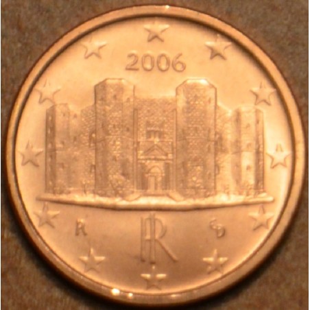 euroerme érme 1 cent Olaszország 2006 (UNC)
