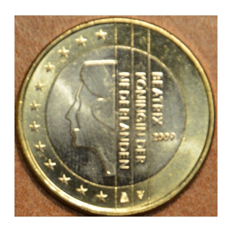 Euromince mince 1 Euro Holandsko 2009 - Kráľovná Beatrix (UNC)