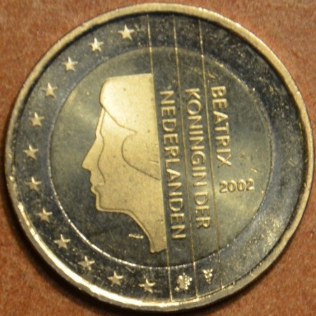 Euromince mince 2 Euro Holandsko 2002 - Kráľovná Beatrix (UNC)