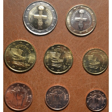 eurocoin eurocoins Set of 8 eurocoins Cyprus 2013 (UNC)
