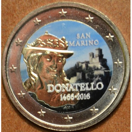 Euromince mince 2 Euro San Marino 2016 - 550 výročie úmrtia Donatel...
