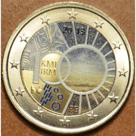 euroerme érme 2 Euro Belgium 2013 - A királyi meteorológiai intézmé...