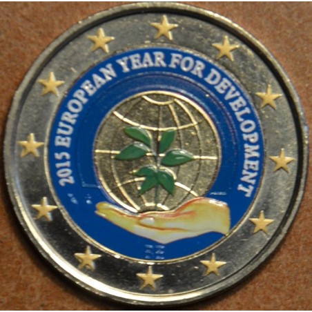 Euromince mince 2 Euro Belgicko 2015 - Európsky rok rozvoja III. (f...