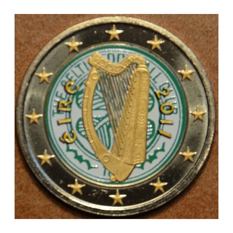 eurocoin eurocoins 2 Euro Ireland 2011 II. (colored UNC)