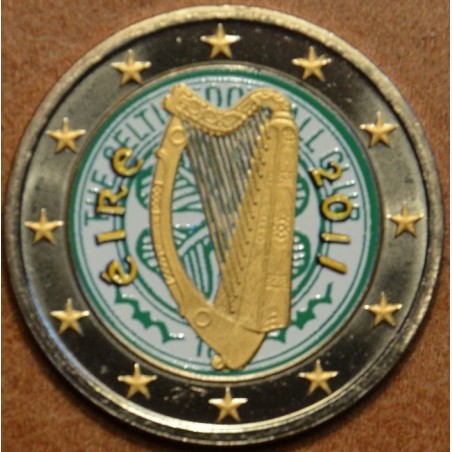 euroerme érme 2 Euro Írország 2011 II. (színezett UNC)