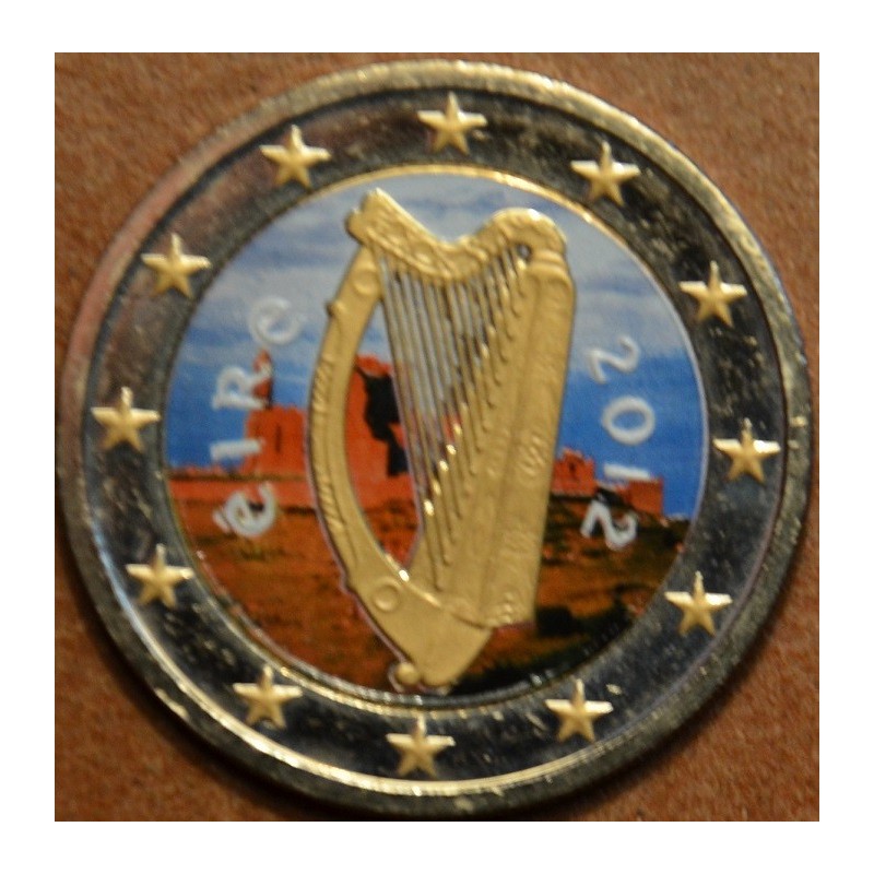 euroerme érme 2 Euro Írország 2012 (színezett UNC)
