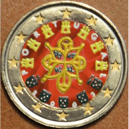 Euromince mince 2 Euro Portugalsko 2003 (farebná UNC)