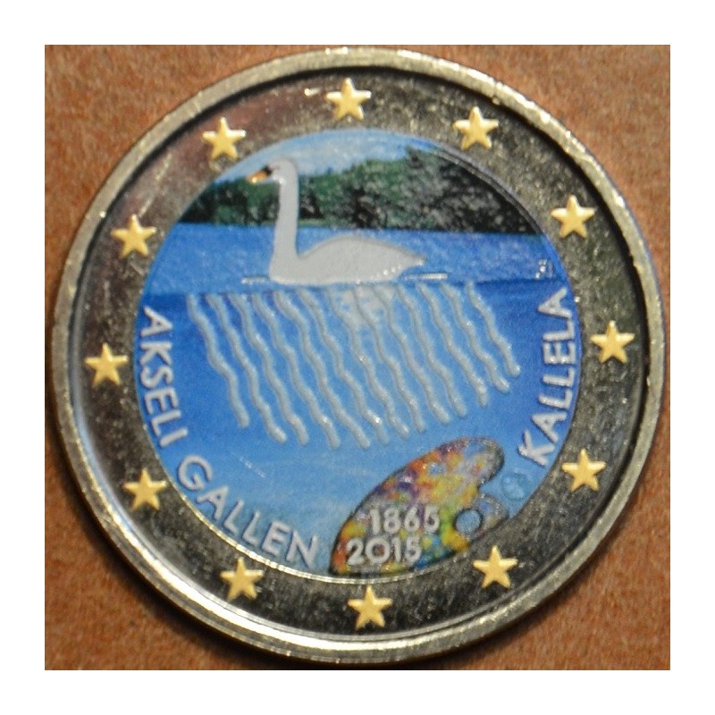 Euromince mince 2 Euro Fínsko 2015 - Akseli Gallen Kallela III. (fa...