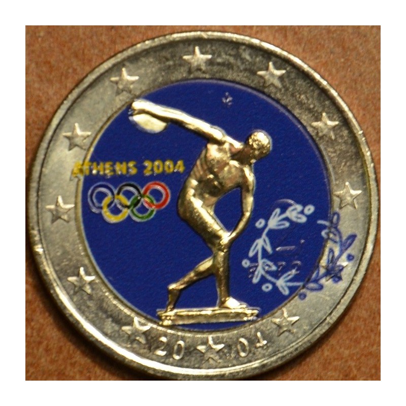 euroerme érme 2 Euro Görögország 2004 - A 2004-es Athéni olimpiai j...