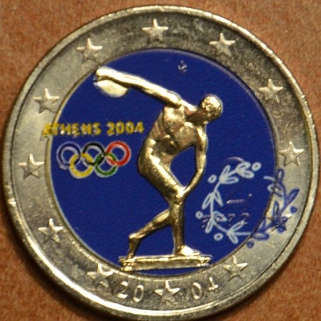 Euromince mince 2 Euro Grécko 2004 - Olympijské hry v Aténach v rok...
