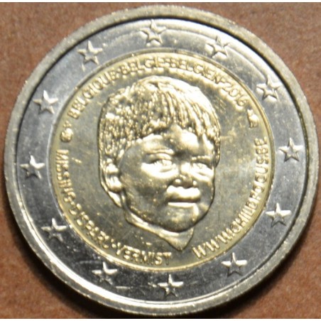 euroerme érme 2 Euro Belgium 2016 - Központban a gyermek (UNC)