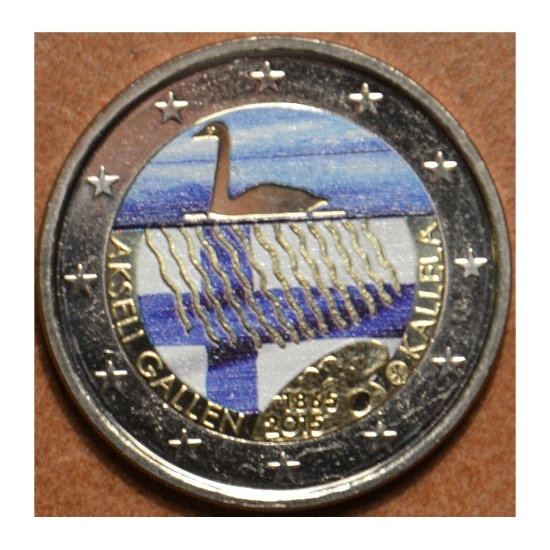Euromince mince 2 Euro Fínsko 2015 - Akseli Gallen Kallela IV. (far...