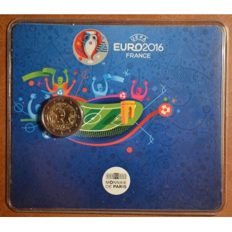 Euromince mince 2 Euro Francúzsko 2016 - UEFA (BU karta)